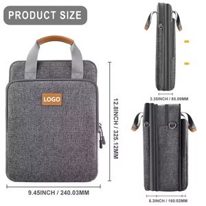 Funda para Portátil de 13 Pulgadas, Bolsa de Hombro Impermeable para Portátil, Bandolera con Múltiples Compartimentos, Bolso de Mano para Portátil - Product Image 2