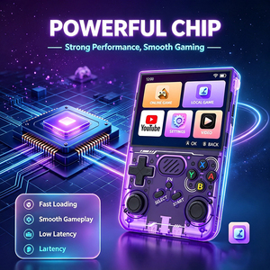 R36XX Pro Retro Handheld <b>Game</b> Conosle WIFI 3.5'' IPS Screen Gaming Player 360° Analog Sticks 3000mAh <b>Watch</b> Videos Consola - Product Image 5