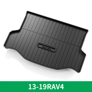 Tapis de coffre TPE sur mesure pour Toyota RAV4 2013-2019, imperméable toutes saisons, protection de plancher robuste pour coffre arrière - Product Image 3
