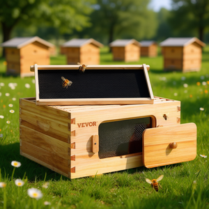 ชุดเริ่มต้นเลี้ยงผึ้งแบบกล่องลึก 10 เฟรม ทำจากไม้ซีดาร์ธรรมชาติ ยี่ห้อ Db Wholesale Beehive - Product Image 2
