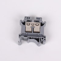 Bloque de terminales de paso UKH 25N, bloque de terminales universal, conector eléctrico gris, bloque de terminales de tornillo para cable de 25 mm²