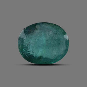 Émeraude naturelle de 6,38 carats, certifiée Panna, pierre précieuse verte de qualité supérieure, qualité export, pour bague, pendentif, bijoux. - Product Image 1