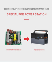 Onduleur d'usine dc 12v ac 220v 300w évalué 600w carte de puissance de crête carte de circuit onduleur