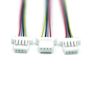 SH1.0mm 2至12针可定制单或双头彩色电子连接线束 - Product Image 5