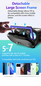 Nouvelles lunettes VR polarisées VRG Q8 2026 – Réalité virtuelle mobile plein écran avec écran <span class=keywords><strong>virtuel</strong></span> <span class=keywords><strong>de</strong></span> plus <span class=keywords><strong>de</strong></span> 80 pouces et <span class=keywords><strong>casque</strong></span> VR grand angle - Product Image 5