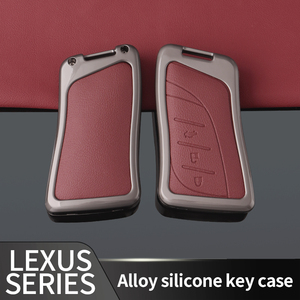 Funda de aleación de Zinc para llave de coche, para <span class=keywords><strong>Lexus</strong></span> <span class=keywords><strong>NX</strong></span> ES <span class=keywords><strong>UX</strong></span> US RC LX GX IS RX 200 <span class=keywords><strong>250h</strong></span> 350h LS 450h 260h 300h UX200 - Product Image 4