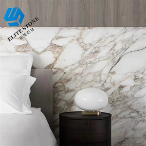 Lujo Marmo piedra Marmol Material Italia Marmore Calacatta oro mármol <span class=keywords><strong>para</strong></span> encimera de <span class=keywords><strong>cocina</strong></span> - Product Image 1