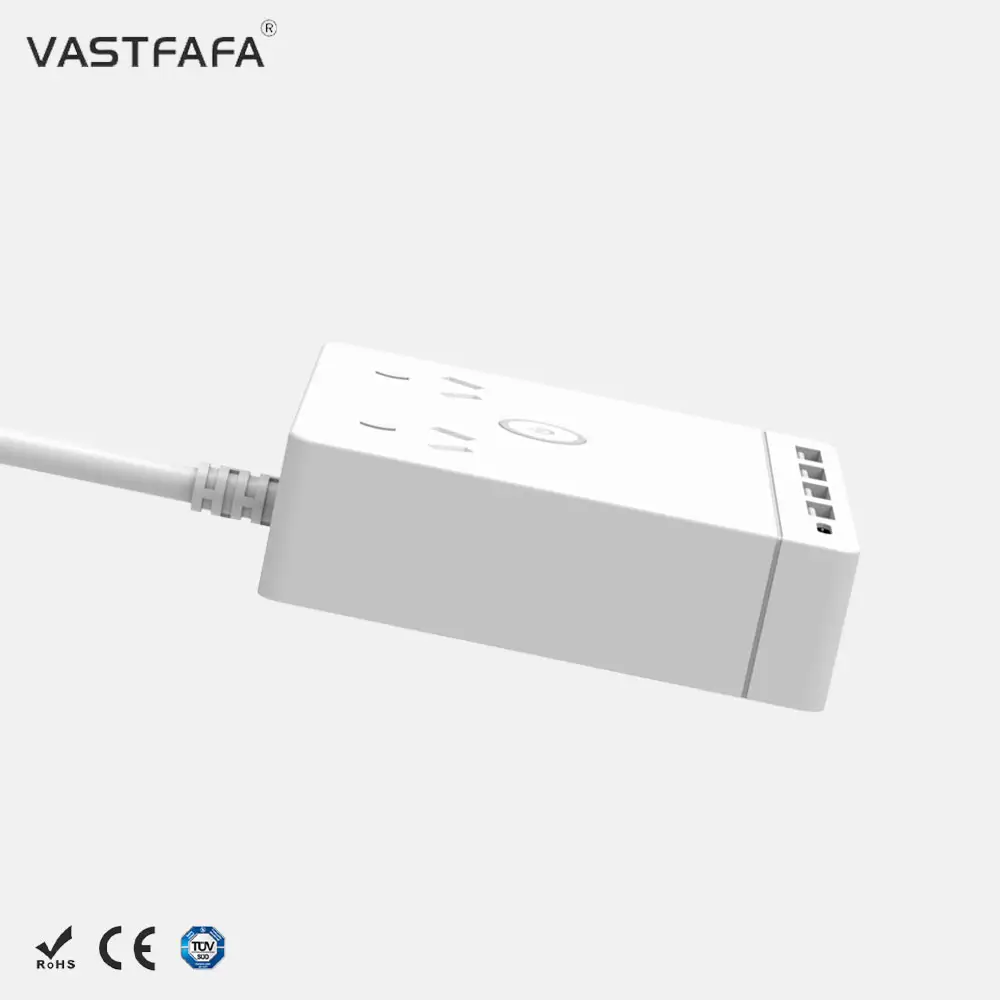 Vastfafa Schlussverkauf Reiselader Überspannungsschutzvorrichtung Mini-AC-Steckdose Steckdose für uk