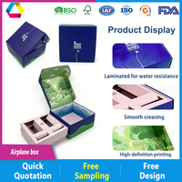 Caja de Cartón Plegable para Envíos, Impresión a Todo Color Personalizada, Empaque Ecológico Corrugado para Protector Solar, Cuidado de la Piel y Cosméticos