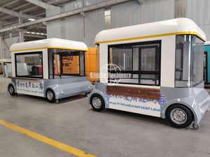 Carritos Móviles Personalizados Populares: Camión de Comida, Remolque Largo Tipo Cabina, Barra de Café, Carrito de Catering Totalmente Equipado - Product Image 2