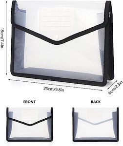 A4 Paper <strong>Magazine</strong> File Holder Paper <strong>Folders</strong> File Covers Transparent Plastic <strong>Magazine</strong> Storage <strong>Folders</strong> - Product Image 5