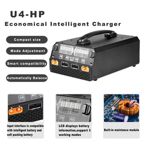 Chargeur de batterie multifonction EV-PEAK U4HP pour drone, vente en gros - Product Image 5