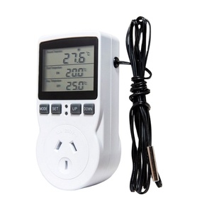 Controlador de temperatura Digital AU/EU/US/UK, termostato inteligente, toma de corriente de 16A, interruptor de temporizador, SONDA DE Sensor, Control de refrigeración y calefacción - Product Image 3