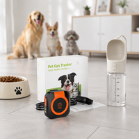 Nouveau traceur GPS pour animaux de compagnie avec collier, un dispositif anti-perte portable avec fonctions de suivi de la santé
