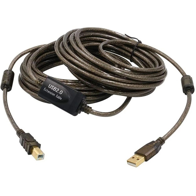 Printer Cable 10M Active Repeater USB 2.0 Type a Male to Type B Male Printer Scanner Cable