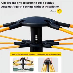 Tente de camping imperméable en tissu Oxford pour 8 à 12 personnes, 2 chambres, entrepôt en Amérique du <span class=keywords><strong>Nord</strong></span> et en Europe - Product Image 5