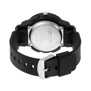 Skmei Sport <b>Watch</b> Dual Display <b>Electronic</b> <b>Watch</b> Water Resistant Luminous Unisex TPU Strap 5Bar Waterproof - Product Image 4