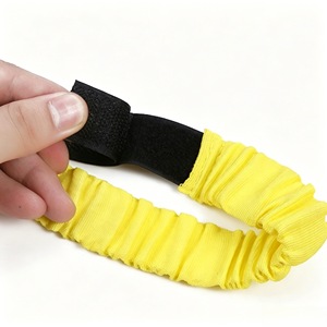 Three-Legged Race Leg Straps Elastic <b>Hook</b> Loop Adjustable Binding Bands for Outdoor Parent-Child Team <b>Games</b> - Product Image 3