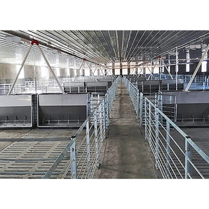 Matériel d'élevage HENGYIN en parfait état, cage d'engraissement pour porcs, acier galvanisé à chaud durable, taille personnalisable, complet - Product Image 3