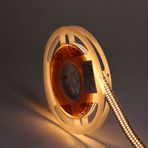 Bande lumineuse LED 24V, 480 LED/m, auto-adhésive, flexible, découpable, à intensité variable, haute densité, pour décoration de mariage, de fête et de maison - Product Image 1