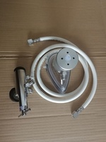 Medical Emergency Brass Oxygen Demand Valve for Cylinders 50psi Input 0-140L/min Flow Range