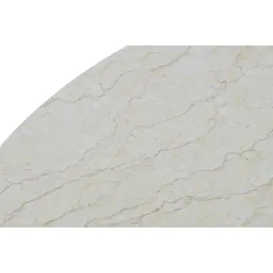 MESA DE CENTRO DE METAL Y MDF 118X90X61 NEGRA - Product Image 1