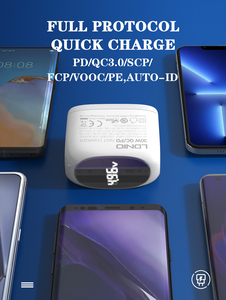 Ldnio 30 Wát đa Led USB thông minh di động sạc điện thoại di động Adapter cho Samsung Android - Product Image 3