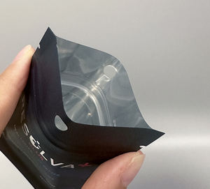 Piccolo Logo personalizzato con sigillo a tre lati bustina integratore di proteine in polvere sacchetto per campione singolo vuoto - Product Image 5