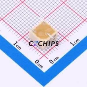 ตัวต้านทานปรับ3361P-1-502GLF ได้/ตัวต้านทานโพเทนชิโอมิเตอร์ SMD-3P ตัวต้านทาน7x6.7มม. 5Kohm 10% 500mW 100ppm/ ℃ - Product Image 2