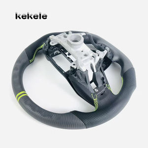 Volante de Fibra de Carbono Mate para <span class=keywords><strong>Honda</strong></span> Civic 10.ª Generación, Compatible con Civic 11.ª Generación, Civic 9.ª Generación, Type R, <span class=keywords><strong>CRV</strong></span>, XRV 2016-2018, Admite Personalización - Product Image 6