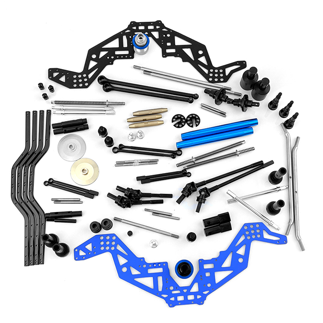 Cnc  Milling and Turning Machining Service Radio Control Car Spare Parts Aluminum Cnc Milling Parts for RC Car Upgrades Part