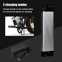 Batterie de remplacement pour vélo électrique pliable 36V 48V 10.4Ah 10.5Ah 12Ah 14Ah, cellules lithium 18650, BMS 30A, compatible 500W-1000W