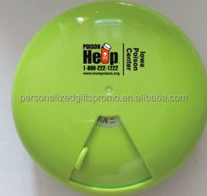 Met Een 7 Pillencompartimenten En Maak Het Beheren Van Uw Wekelijkse Medicijnen Ronde Wekelijkse Pillendoosjes Organisatoren - Product Image 4