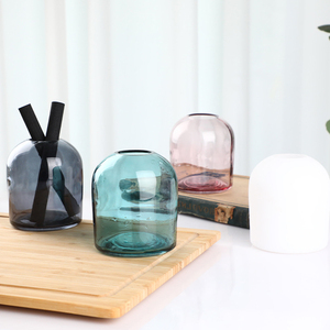 Hot Selling Aroma <b>Diffuser</b> Bottle 400ml <b>Diffuser</b> Bottle Custom Logo clear Black Luxury <b>Diffuser</b> Glass Bottle with Packaging - Product Image 2