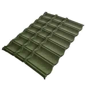 Tôle de toiture métallique revêtue de pierre avec accessoires, capuchons de pignon, gouttières et pièces complètes assorties - Product Image 5