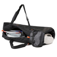 Sac de raquette de badminton avec bandoulière, sac de transport pour raquette de sport, grande capacité, portable, pour entraînement en club et tournoi
