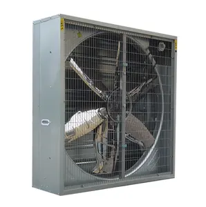 Sistema de ventilación de almacén industrial equipo de extracción de calor ventilador de escape de montaje en pared ventilador de refrigeración industrial para Planta grande