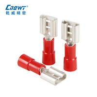 Connecteur à sertir isolé en nylon, gaine en laiton étamé, résistant aux hautes températures, bornier 250V