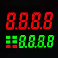 Affichage LED à 7 segments bicolore professionnel personnalisé à 8 chiffres, module rouge-vert pour systèmes d'affichage des cotations boursières
