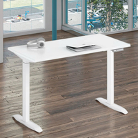 Nouvelle conception bureau à domicile ergonomique réglable en hauteur bureau debout Table d'ordinateur bureau en bois debout