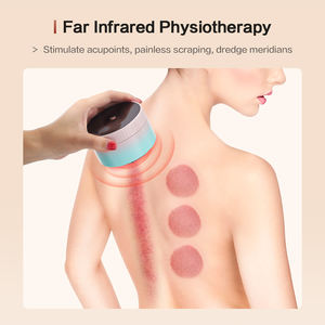 Alat bekam fisioterapi pemanas cerdas tanpa kabel pemijat Gua Sha bekam Cina - Product Image 5