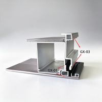 Portail d'entrée de villa en aluminium cintrée sur mesure 6063-T5, sans rouille