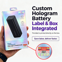 Boîte d'emballage électronique personnalisée avec étiquette de code QR anti-contrefaçon intégrée, sceau de garantie, certifiée ISO CE, carton