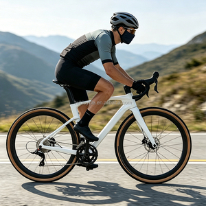 Factory Direct Hot Sale Ultralight 9.9kg Carbon Fiber Gravel Bike 700*40c All Terrain Adventure Gravel V3 (25yr)(rs-24s,hydr - Product Image 1