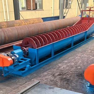 Lavatrice a spirale di grande capacità con motore AC per la lavazione di minerali e sabbia per edilizia e industria mineraria - Product Image 2