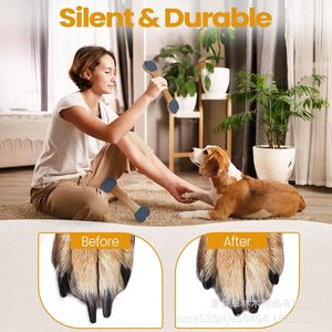 Tabla de madera portátil con forma de hueso para cortar uñas, nuevo estilo, tabla de madera portátil para rascar perros. - Product Image 4