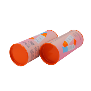 Tubo de Papel <span class=keywords><strong>Rosa</strong></span>, Cartón Rígido, Empaque Boutique Exquisito con Tapa de Plástico, Forro de Papel con Diseño <span class=keywords><strong>Pastel</strong></span>, para Cosméticos - Product Image 6