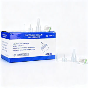 Aiguilles jetables pour stylo à <span class=keywords><strong>insuline</strong></span> 31G 32G 4mm <span class=keywords><strong>5mm</strong></span> 6mm – Aiguilles pour stylo à <span class=keywords><strong>insuline</strong></span> pour seringue à <span class=keywords><strong>insuline</strong></span> et soins vétérinaires - Product Image 1