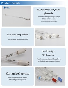 Larga vida 16000 horas 42w amalgama UV lámpara bombilla esterilización efecto es fuerte, utilizado para el tratamiento del agua - Product Image 5