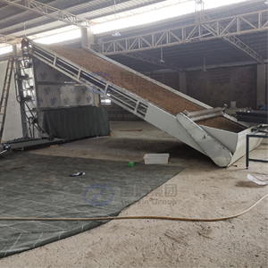 เครื่องอบแห้งแบบสายพานตาข่ายสำหรับถั่วเหลืองอุตสาหกรรมต่อเนื่อง อุปกรณ์อบแห้งเมล็ดพืชและถั่วเหลือง เครื่องอบแห้งอาหารความจุสูง - Product Image 4